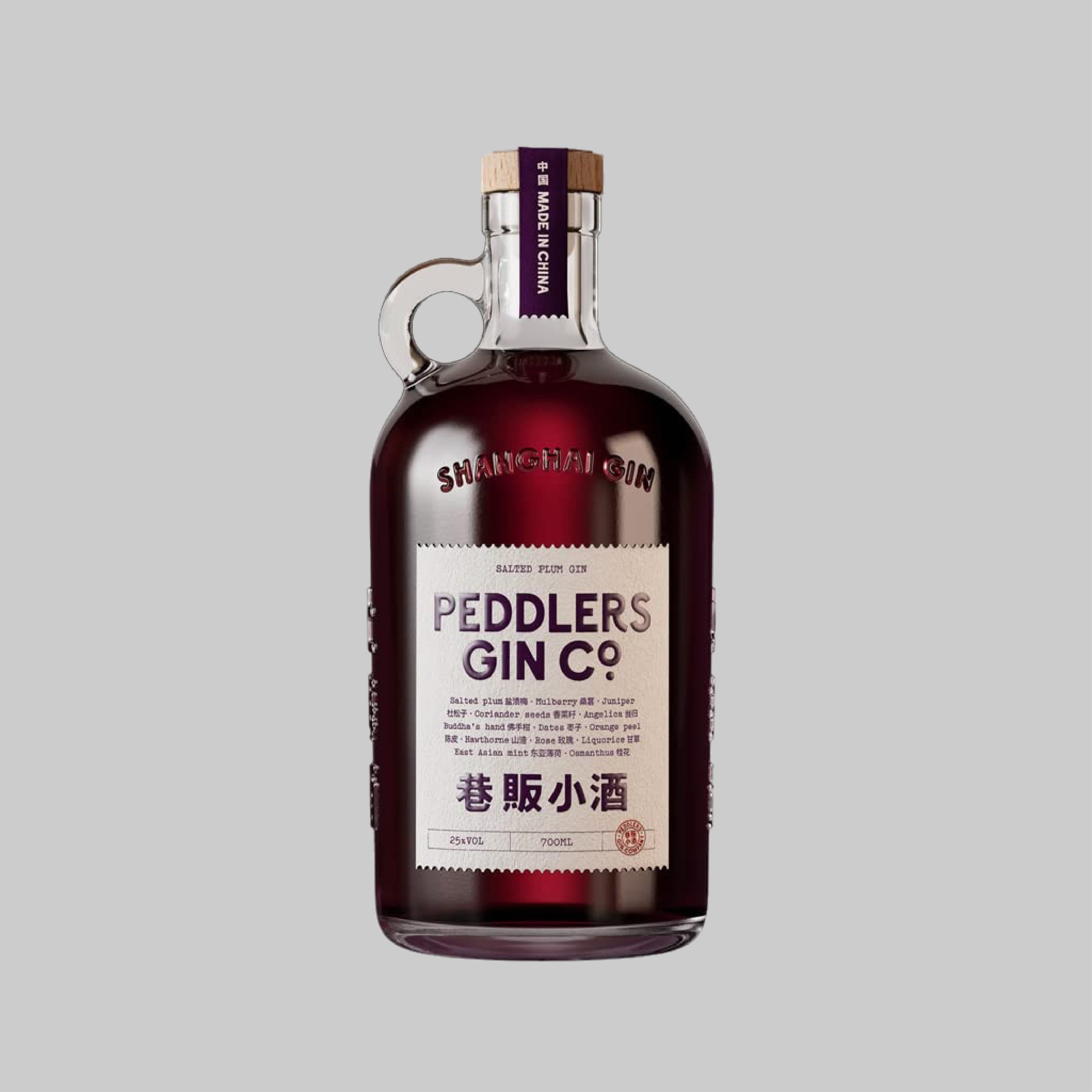 Peddlers Salted Plum Gin 750ml 25.0% | TIME2DRINK